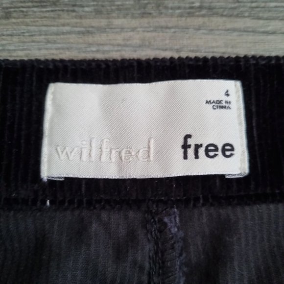 Wilfred Free Corduroy Button Front Skirt Size 4 - Picture 3 of 9